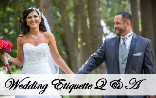 Commellini Estate, Wedding Etiquette Q & A