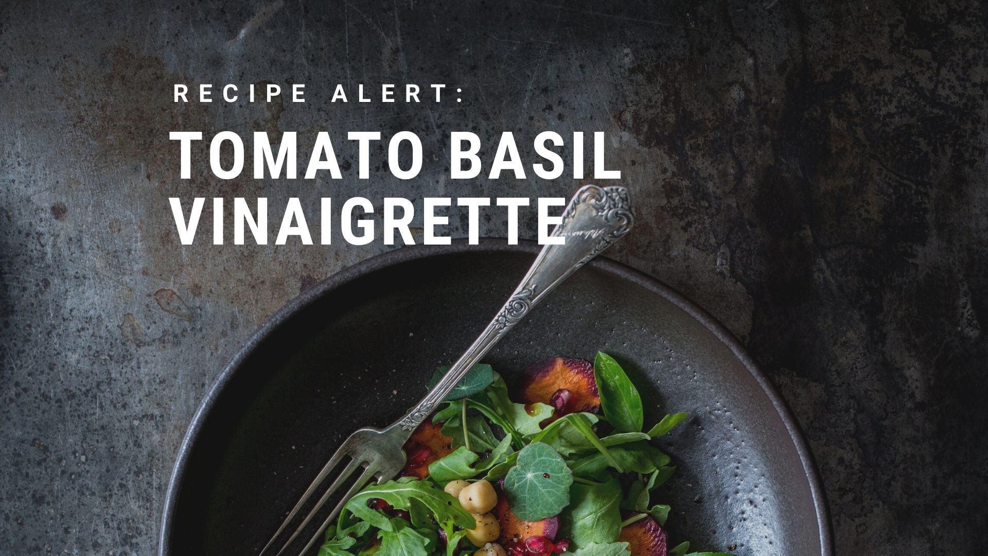 Tomato Basil Vinaigrette Recipe